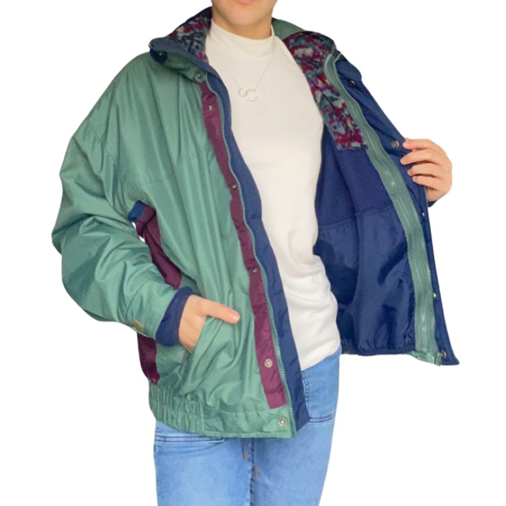 90’s Vintage Colombia Ski Jacket 2 In One